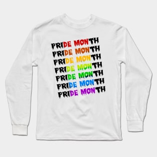 Pride Month Demon Long Sleeve T-Shirt